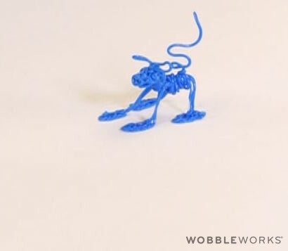 3Doodler Blue Dog