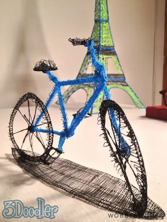 3Doodler Blue Bicycle